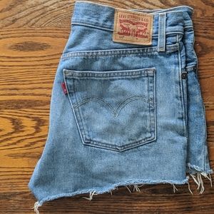 Levi's jean shorts